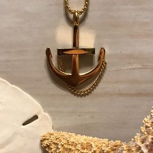 NEW Men’s Ship Anchor Pendant